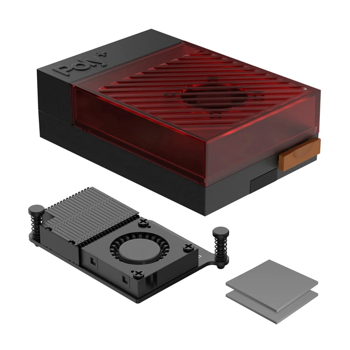 ATP-ForRaspberry Pi 5 Case with Active Cooler Enhanced Protection Design Easy Assembly Red
ATP-ForRaspberry Pi 5 Case with Active Cooler Enhanced Protection Design Easy Assembly Red