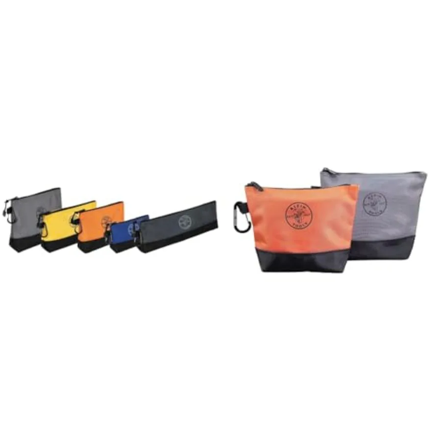 55569 Stand-Up Zipper Bag Tool Pouch with Carabiners Reinforced Gusseted Bottoms and 55470 Utility Bag Stand-Up Zipper Tool Bag
55569 Stand-Up Zipper Bag Tool Pouch with Carabiners Reinforced Gusseted Bottoms and 55470 Utility Bag Stand-Up Zipper Tool Bag