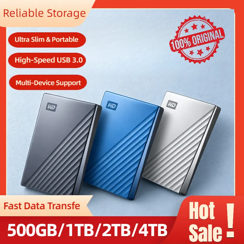 For WD Ultra Metal Portable Hard Drive OEM External HDD Western Digital 1TB 2TB 4TB 500GB USB 3.0 Travel Package
For WD Ultra Metal Portable Hard Drive OEM External HDD Western Digital 1TB 2TB 4TB 500GB USB 3.0 Travel Package