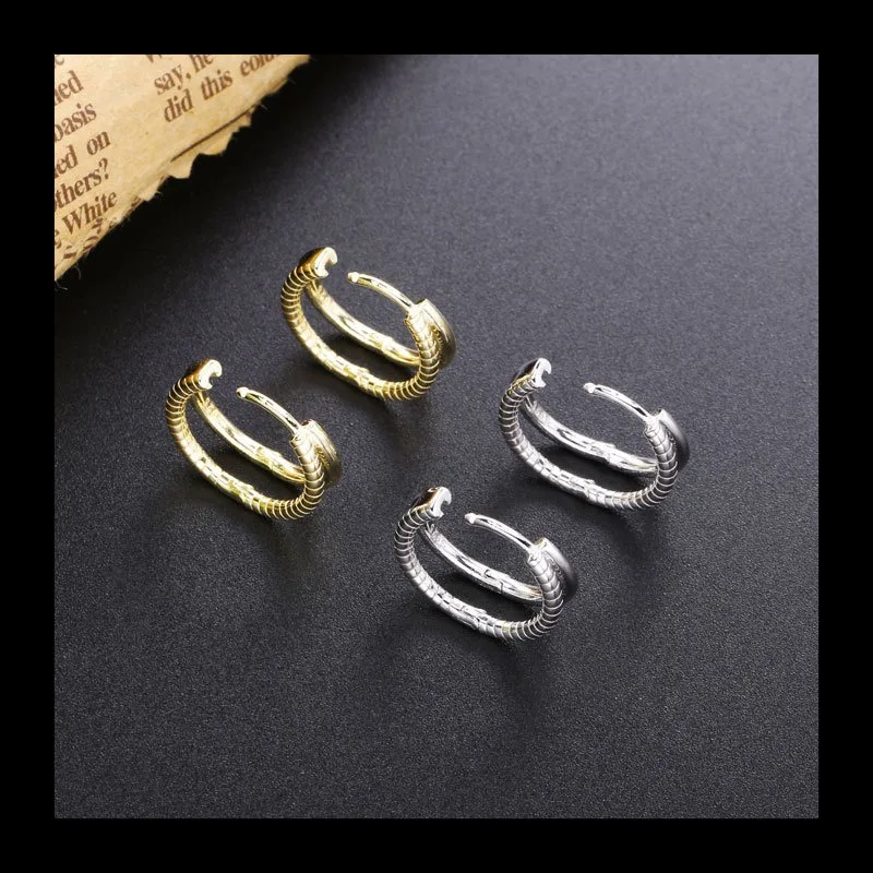 Niche Design Circle Simple, Small and Exquisite Double-layer Circle Ear Buckle Temperament Versatile and Advanced
Niche Design Circle Simple, Small and Exquisite Double-layer Circle Ear Buckle Temperament Versatile and Advanced