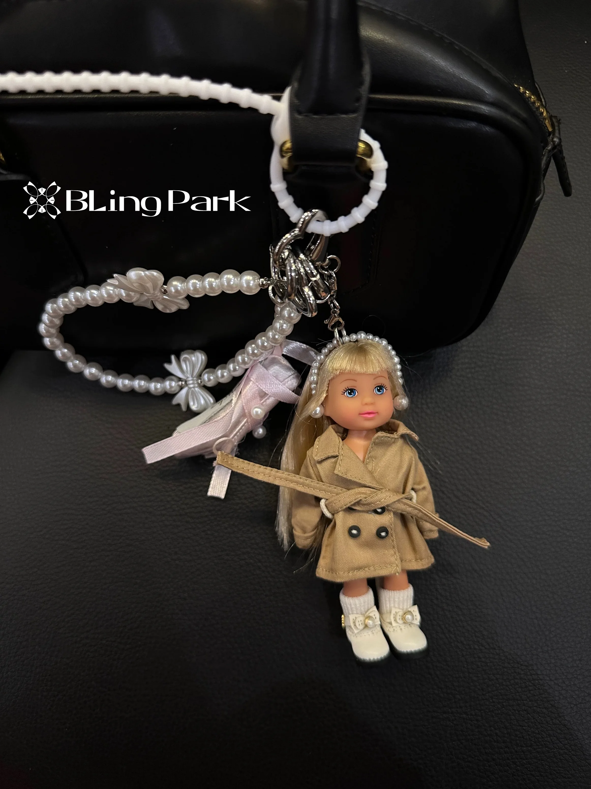 BLing Exquisite Bag Decor Pendant Keyring Korean Version Cute 1/12 Princess Doll Pearl Chain Keyring Birthday Gift For Girls
BLing Exquisite Bag Decor Pendant Keyring Korean Version Cute 1/12 Princess Doll Pearl Chain Keyring Birthday Gift For Girls
