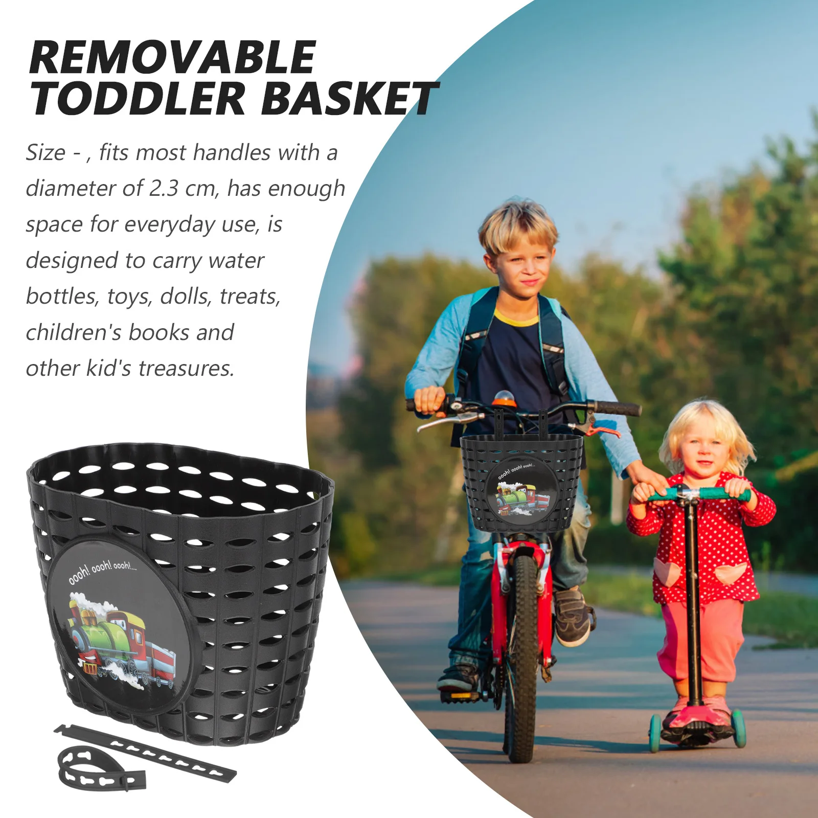 Plastic Front Bike Basket Scooter Cycle Handlebar Storage Durable Scratch Resistant Lightweight
Plastic Front Bike Basket Scooter Cycle Handlebar Storage Durable Scratch Resistant Lightweight
