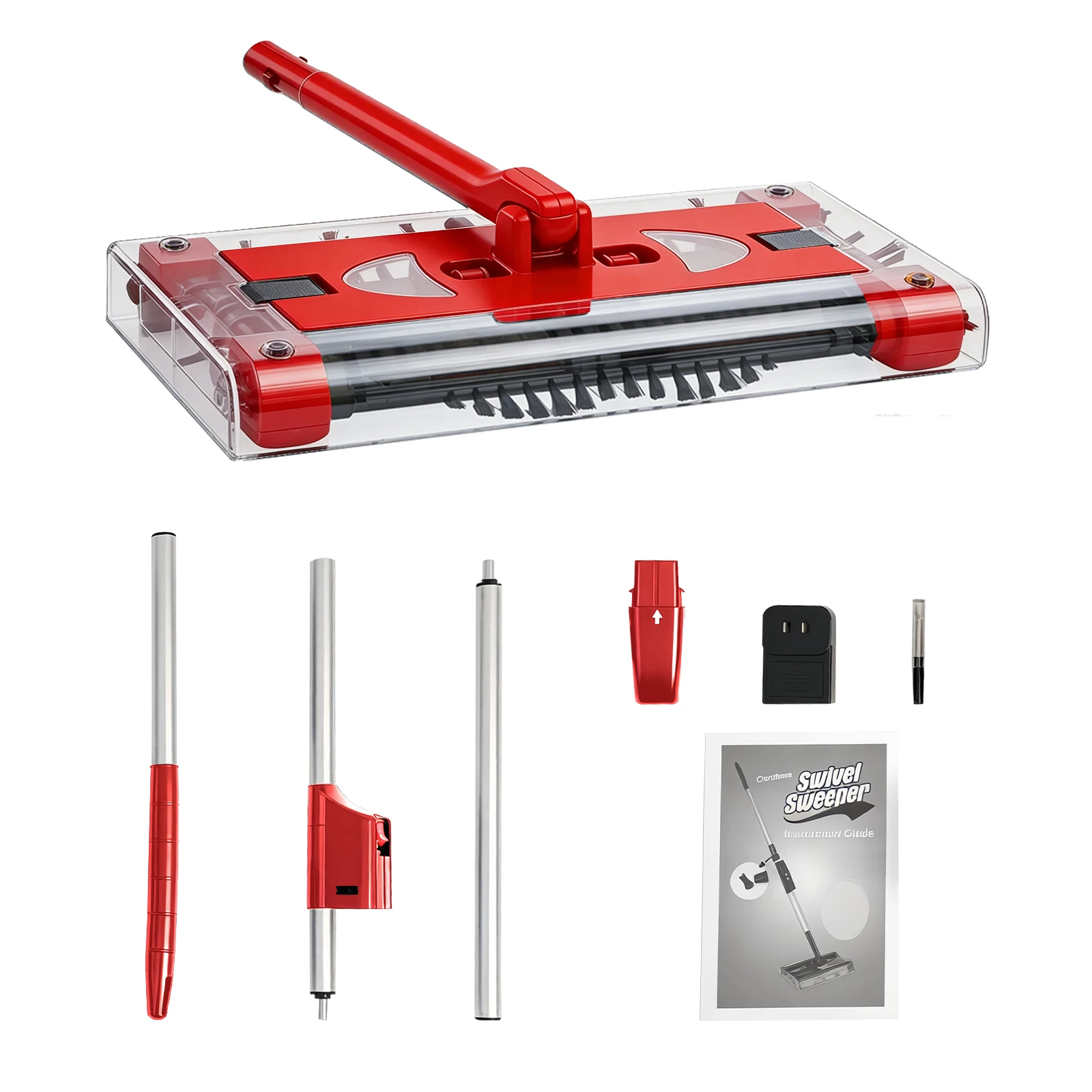 Foldable Cordless Vacuum Cleaner Household Push-Type 10Kpa 360° Rotation Lightweight for Home Hard Floors Carpets Blind
Foldable Cordless Vacuum Cleaner Household Push-Type 10Kpa 360° Rotation Lightweight for Home Hard Floors Carpets Blind