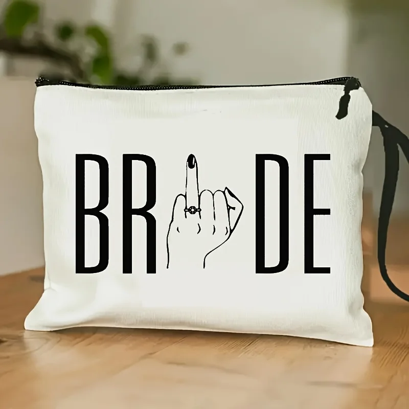 "Bride-to-Be Makeup Bag with band - Future Mrs. Wedding Gift Suitable for Bachelorette Party Bridal Shower - Lightweight &
"Bride-to-Be Makeup Bag with band - Future Mrs. Wedding Gift Suitable for Bachelorette Party Bridal Shower - Lightweight &