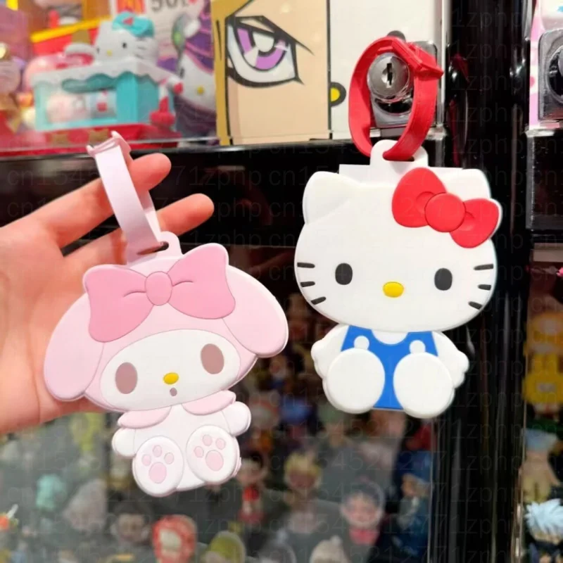 Original 2026 New Cartoon Kuromi Cute Melody Sanrio Kitty Luggage Tag Suitcase Name Tag Girl Gifts Hot Selling For Travel
Original 2026 New Cartoon Kuromi Cute Melody Sanrio Kitty Luggage Tag Suitcase Name Tag Girl Gifts Hot Selling For Travel
