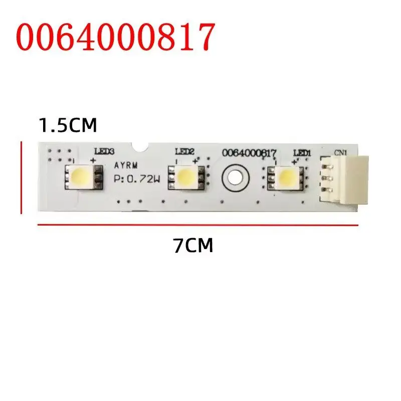 0064000817 DC12V для холодильника Haier, светодиодная лампа, световая лента, дисплей
0064000817 DC12V для холодильника Haier, светодиодная лампа, световая лента, дисплей