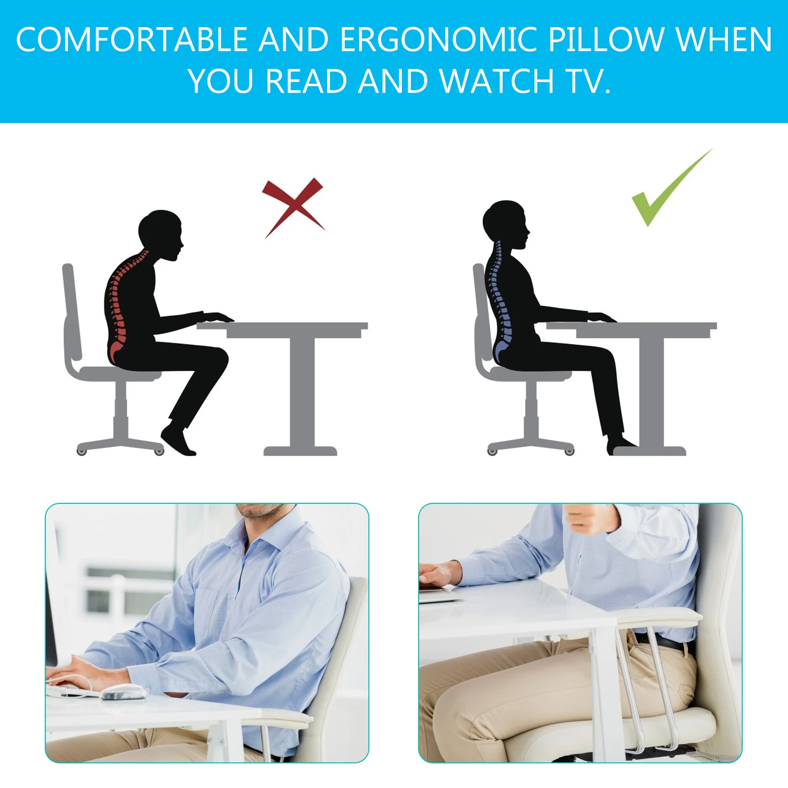 1pc Breathable Back Pillow Car Seat Waist Pillow Home Chair Lumbar Support Office Cushion Portable Backrest Comfortable Pressure
1pc Breathable Back Pillow Car Seat Waist Pillow Home Chair Lumbar Support Office Cushion Portable Backrest Comfortable Pressure