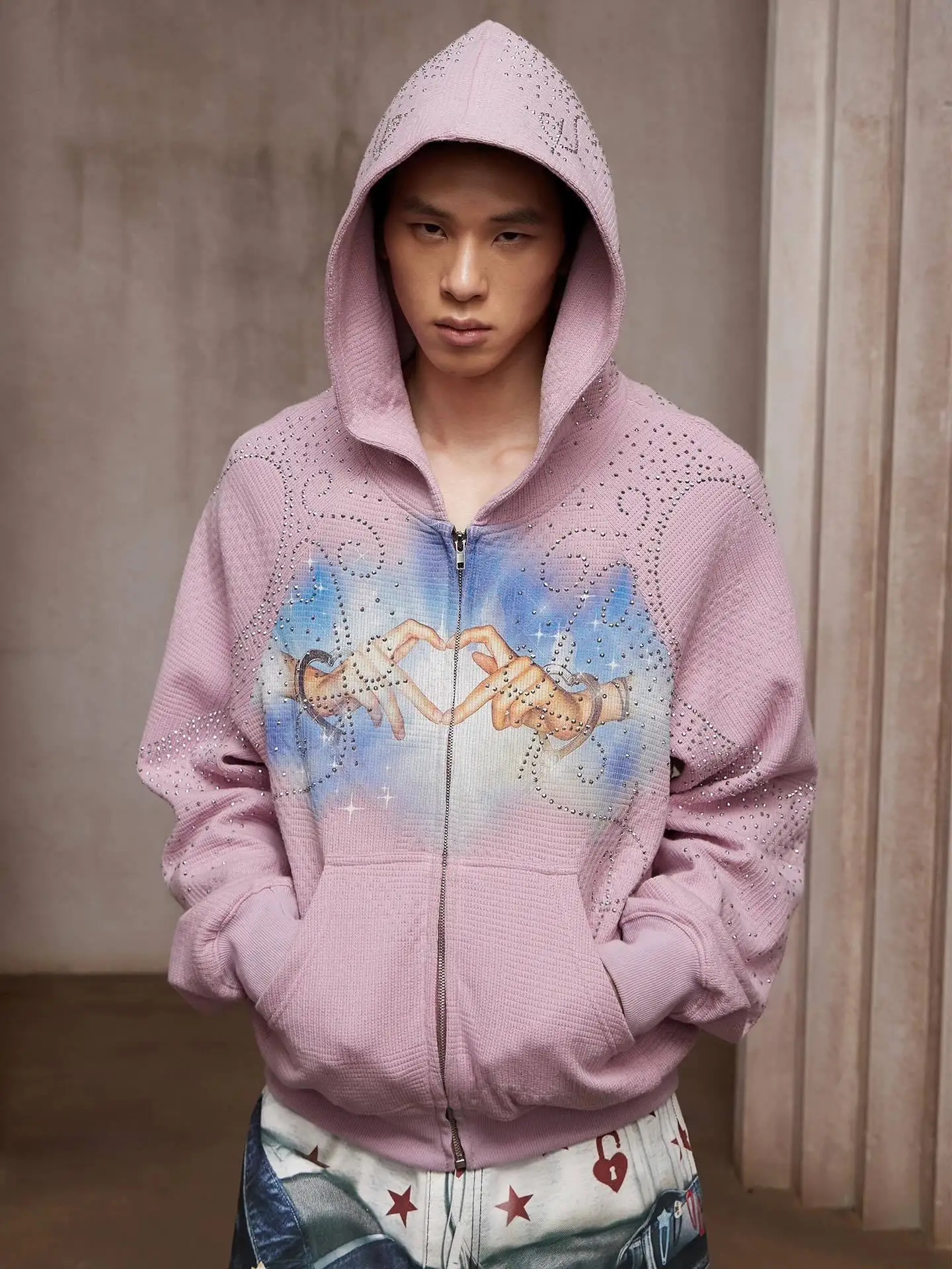 New Couples Trendy Hip-Hop Style Personalized Street Loose Spring and Autumn Zipper Hoodie Harajuku Unisex Sweatshirt
New Couples Trendy Hip-Hop Style Personalized Street Loose Spring and Autumn Zipper Hoodie Harajuku Unisex Sweatshirt