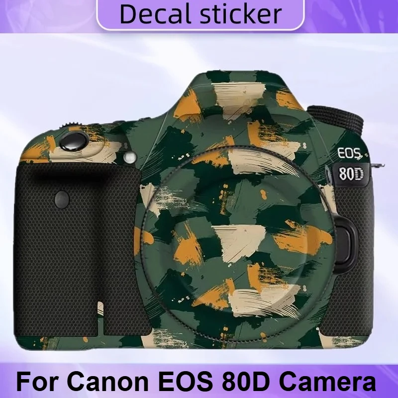 Виниловая пленка-наклейка для камеры Canon EOS 80D, защитная пленка для корпуса камеры Canon EOS80D, защитное покрытие для камеры.
Виниловая пленка-наклейка для камеры Canon EOS 80D, защитная пленка для корпуса камеры Canon EOS80D, защитное покрытие для камеры.