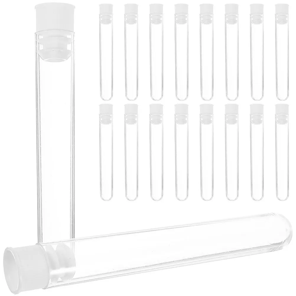 100 Pcs Plastic Tubes Lids Test Tube With Lid For Kids 12x100mm Clear Kids Science Party Supplies Small Test Tubes Storage
100 Pcs Plastic Tubes Lids Test Tube With Lid For Kids 12x100mm Clear Kids Science Party Supplies Small Test Tubes Storage