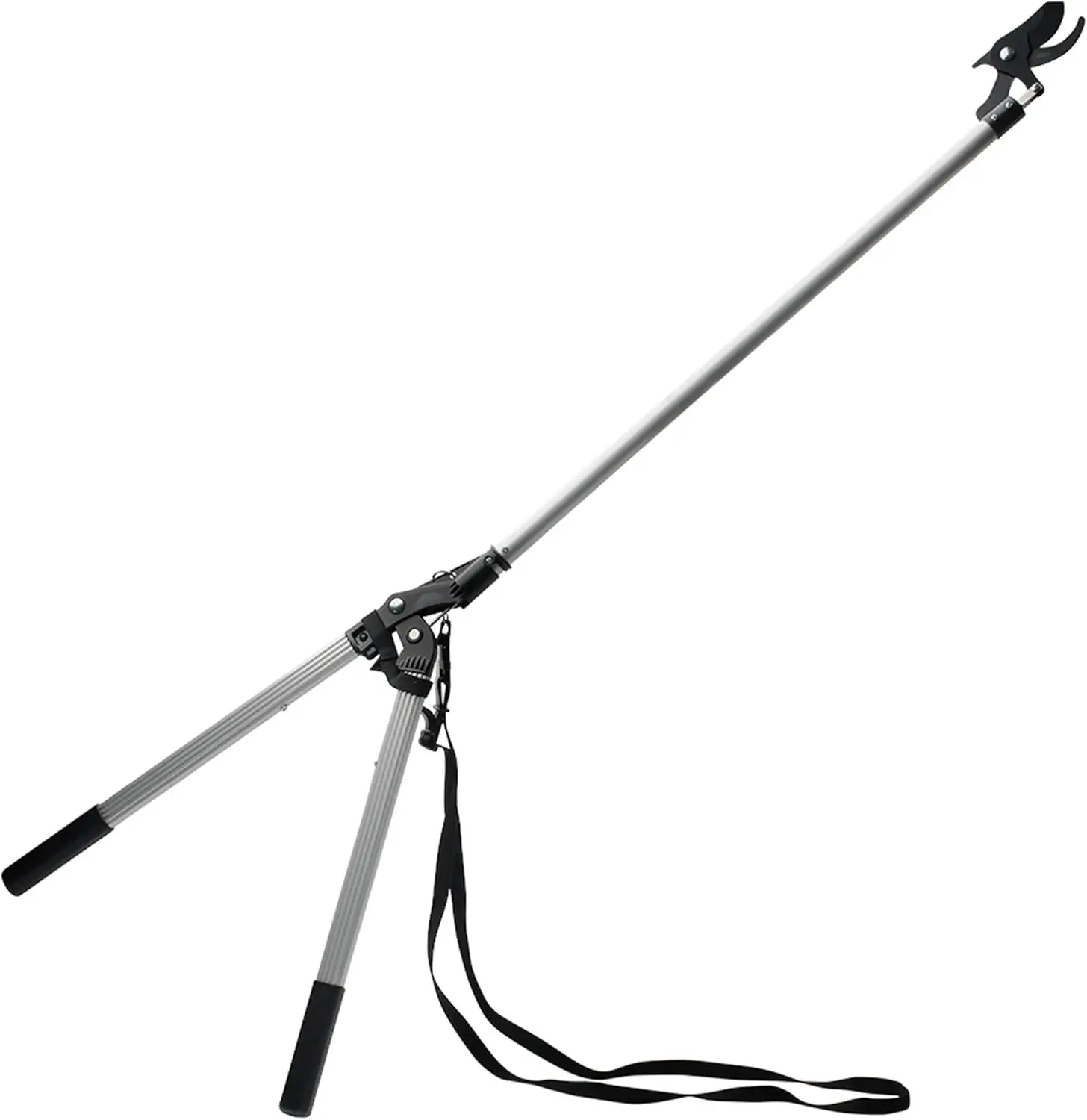 59" Long Reach Tree Pruner, Rotating Head Bypass Lopper, Cuts 1-3/8" Branches, Lightweight Aluminum
59" Long Reach Tree Pruner, Rotating Head Bypass Lopper, Cuts 1-3/8" Branches, Lightweight Aluminum