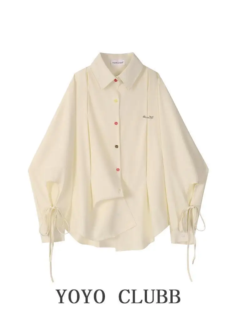 Long Sleeve Shirts Womens Chiffon Patchwork Slim Fit Turn Down Collar Romantic Feminine Office Casual Spring Look Comfortable
Long Sleeve Shirts Womens Chiffon Patchwork Slim Fit Turn Down Collar Romantic Feminine Office Casual Spring Look Comfortable