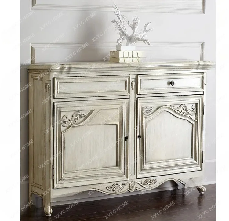 solid wood porch cabinet rural log dining side locker
solid wood porch cabinet rural log dining side locker