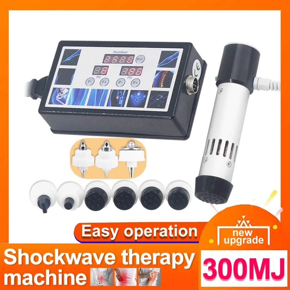 300MJ Shockwave Therapy Machine Helps Relieve Knee Joint Pain Muscle Relaxation ED Treatment Professional Shock Wave Instrument
300MJ Shockwave Therapy Machine Helps Relieve Knee Joint Pain Muscle Relaxation ED Treatment Professional Shock Wave Instrument