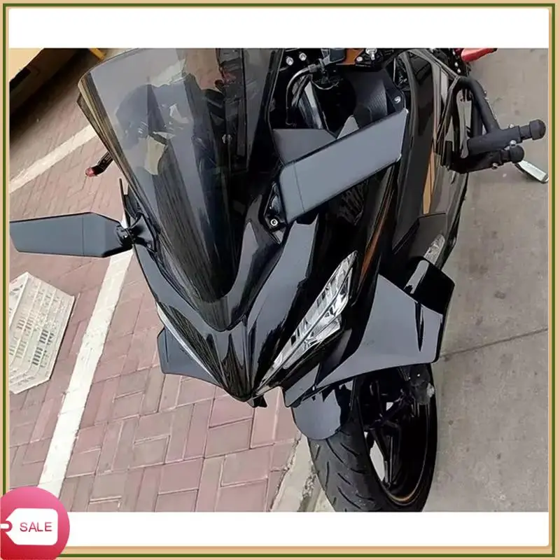Уникальный аэродинамический спойлер для мотоцикла KAWASAKI NINJA 400 2018-2023, боковые дефлекторы воздуха
Уникальный аэродинамический спойлер для мотоцикла KAWASAKI NINJA 400 2018-2023, боковые дефлекторы воздуха