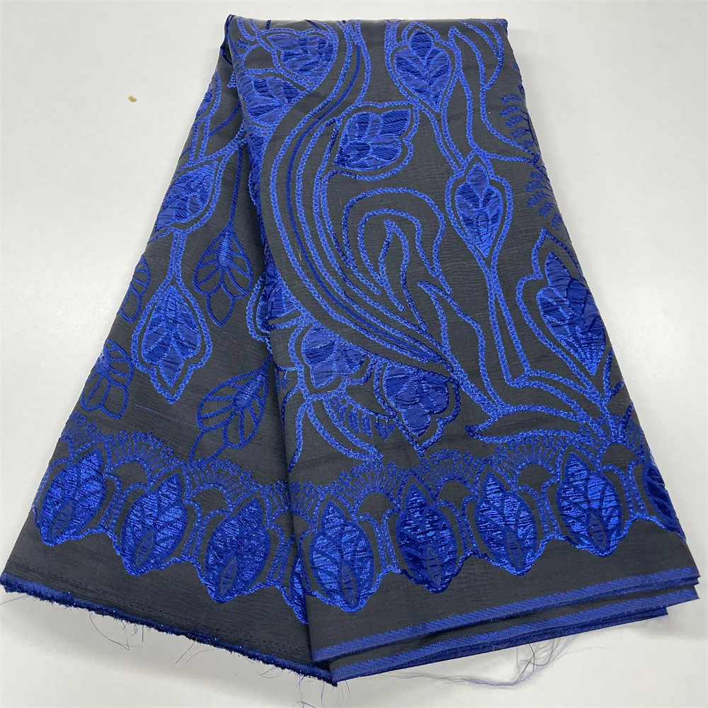 Latest Blue Jacquard Brocade Lace Fabric African Embroidery Lace 2023 Nigerian French Tulle Lace Fabric For Bridal Dress QF0838
Latest Blue Jacquard Brocade Lace Fabric African Embroidery Lace 2023 Nigerian French Tulle Lace Fabric For Bridal Dress QF0838