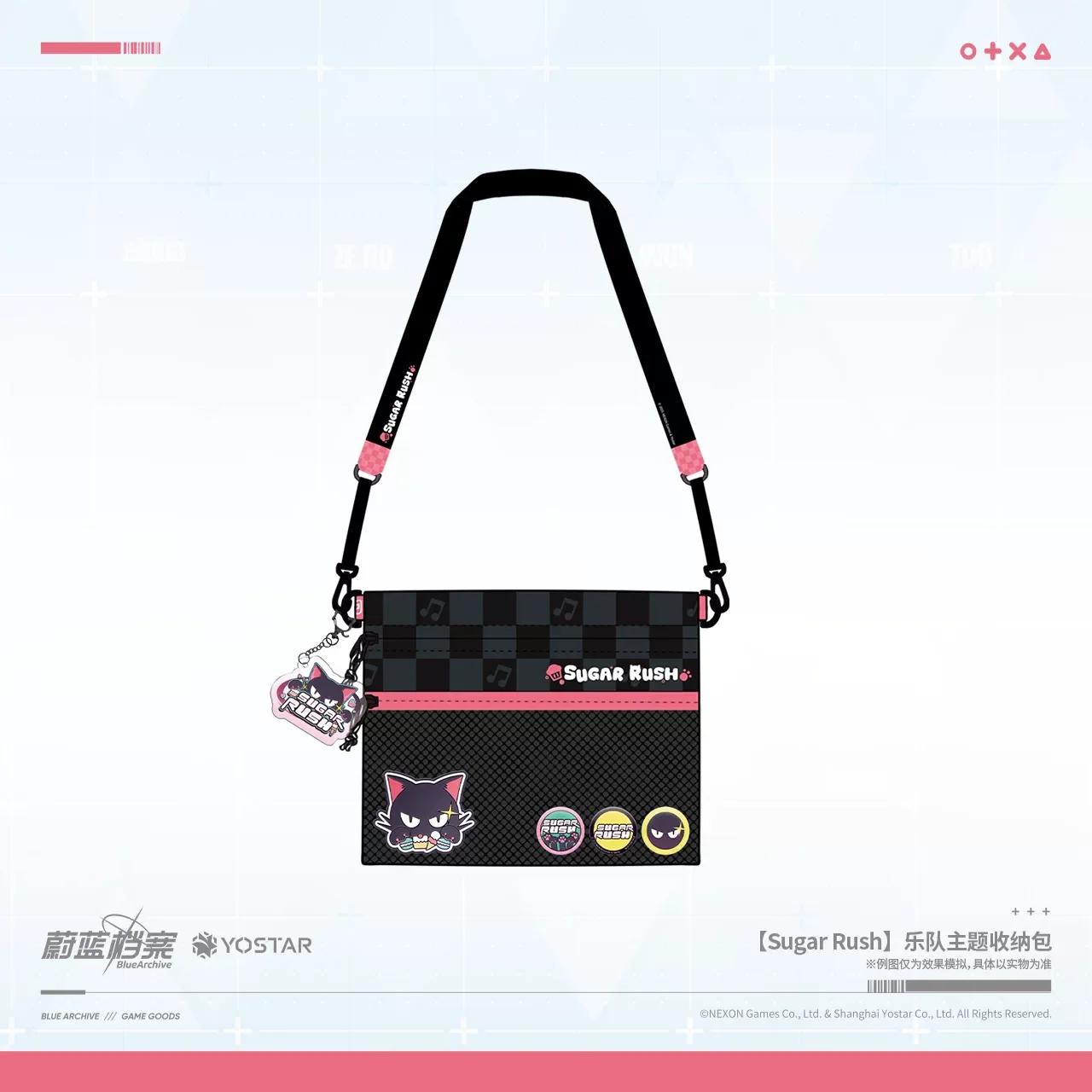 Genuine Blue Archive ( Sugar Rush ) Band-themed storage bag quadratic element Collector's Edition gift
Genuine Blue Archive ( Sugar Rush ) Band-themed storage bag quadratic element Collector's Edition gift