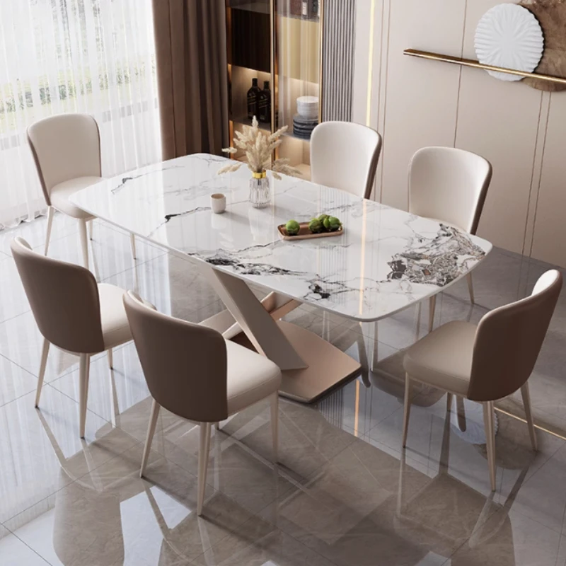 Unique Event Rectangular Table Kitchen Living Room Luxury Modern Dining Table Set Italian Design Mesas De Restaurante Furniture
Unique Event Rectangular Table Kitchen Living Room Luxury Modern Dining Table Set Italian Design Mesas De Restaurante Furniture
