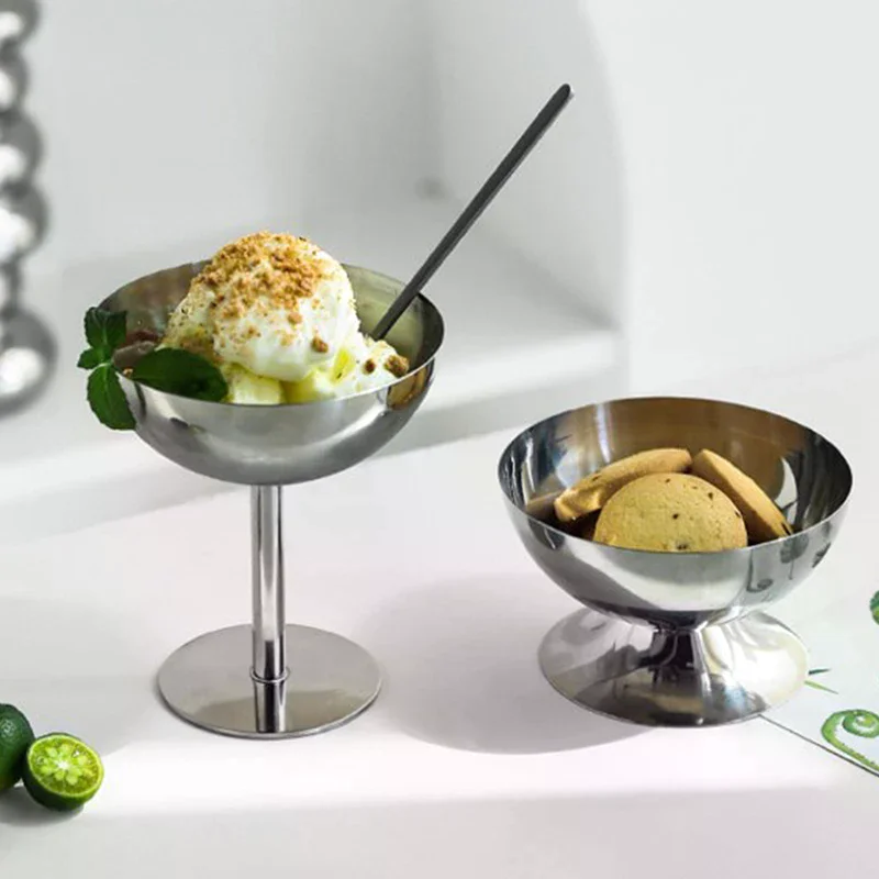 Stainless Steel Goblet Cup Durable Ice Cream Dessert Salad Bowl Fruit Plate Kitchen Baking KTV Bar Supplies
Stainless Steel Goblet Cup Durable Ice Cream Dessert Salad Bowl Fruit Plate Kitchen Baking KTV Bar Supplies