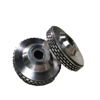 하이 퀄리티 커스텀 GB807-304 스테인리스 스틸 널링 핸드 스크류 너트, CNC 선반 가공 단계, 널링 너트 M4, 5, 6, 8/10
