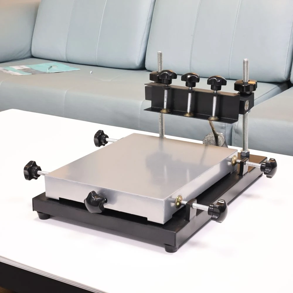 300x240mm SMT Manual Stamping Station Solder Paste Screen Printing Machine Manual Silk Screen Station Screen Printing Machine
300x240mm SMT Manual Stamping Station Solder Paste Screen Printing Machine Manual Silk Screen Station Screen Printing Machine