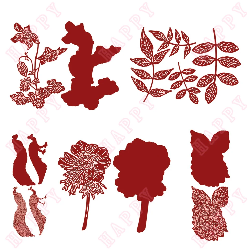 Metal Cutting Dies Different Flowers And Peacocks Scrapbook Bookmark Envelope Craft Decoration Embossing Greeting Crad Handmade
Metal Cutting Dies Different Flowers And Peacocks Scrapbook Bookmark Envelope Craft Decoration Embossing Greeting Crad Handmade
