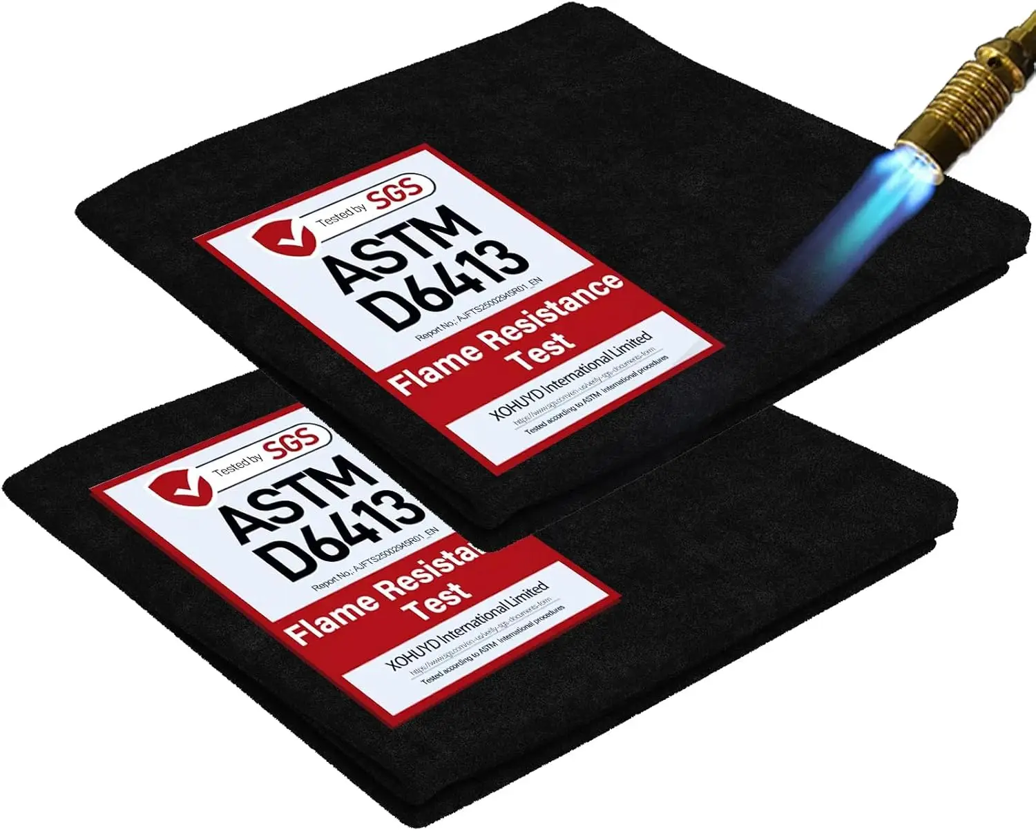 2-Pack 11x14 Inch Fireproof Welding Blanket, 5mm Thick Heat Shield for Soldering, Grill & Firepit
2-Pack 11x14 Inch Fireproof Welding Blanket, 5mm Thick Heat Shield for Soldering, Grill & Firepit