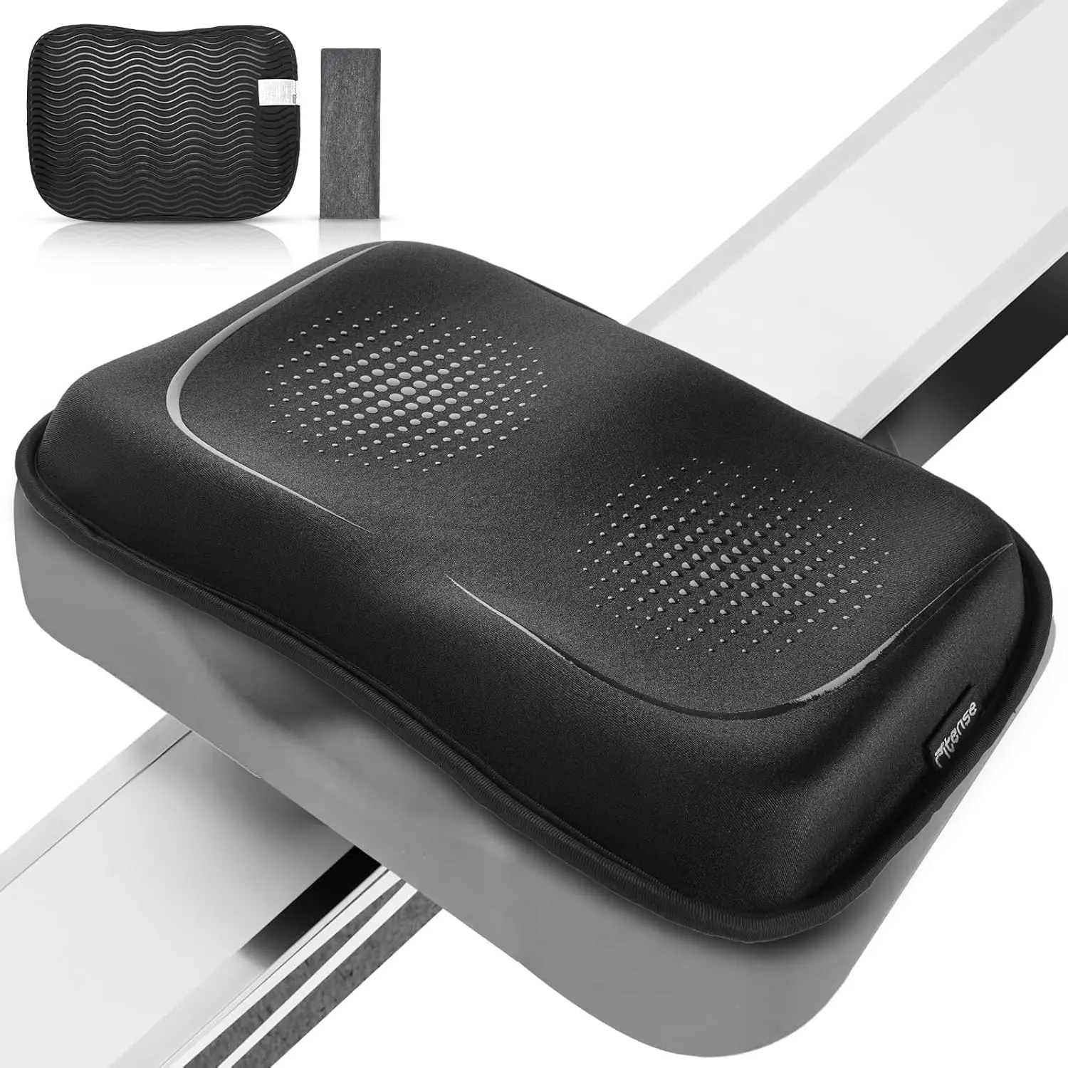 Rowing Machine Seat Cushion for Concept 2, Memory Foam Pad with Sports Headband, Anti-Slip, Universal Fit
Rowing Machine Seat Cushion for Concept 2, Memory Foam Pad with Sports Headband, Anti-Slip, Universal Fit