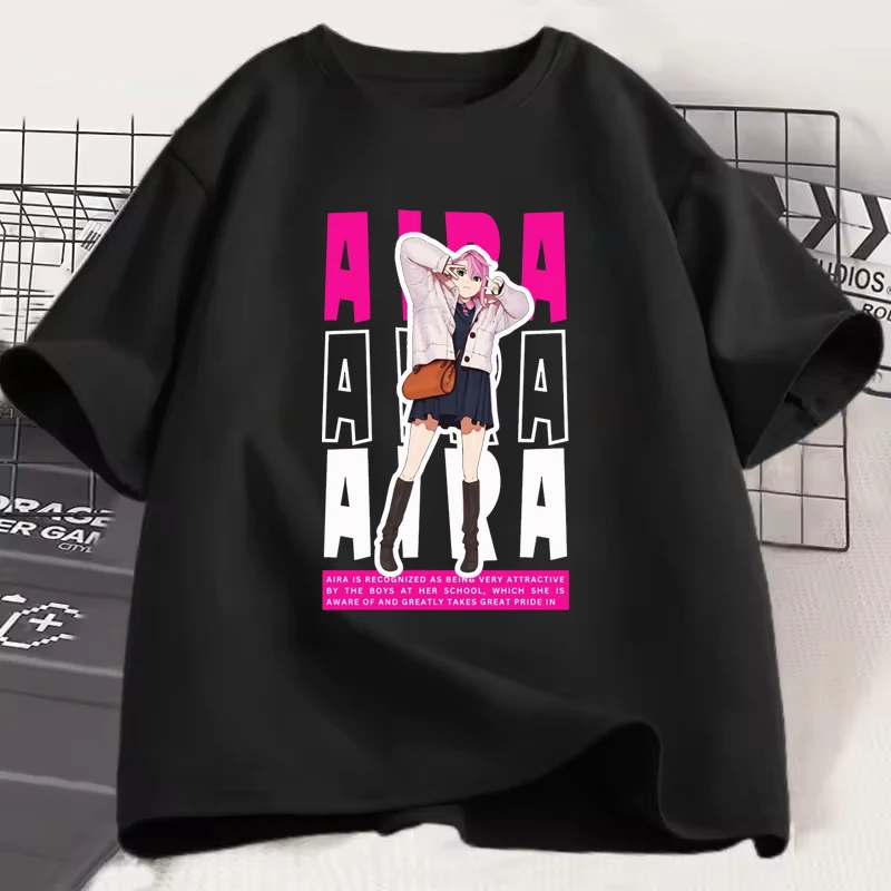 Japan Anime Shiratori Aira Pattern Men Women T-shirts Fashion Street Casual Oversized Loose Unisex Tees Funny Harajuku Clothing
Japan Anime Shiratori Aira Pattern Men Women T-shirts Fashion Street Casual Oversized Loose Unisex Tees Funny Harajuku Clothing
