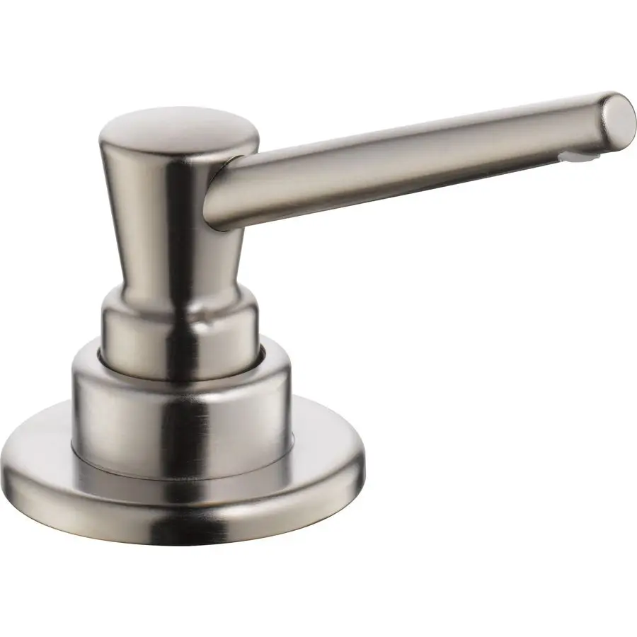 Faucet Pump Soap Lotion Dispenser Brushed Nickel, Countertop Soap Dispenser, Top Fill Deck Mount Soap Dispenser, Stainless RP100
Faucet Pump Soap Lotion Dispenser Brushed Nickel, Countertop Soap Dispenser, Top Fill Deck Mount Soap Dispenser, Stainless RP100