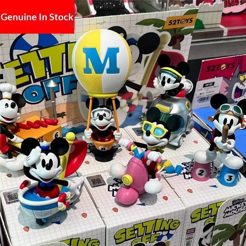 In stock Authentic Mickey Mouse Blind Box Figure Hot Air Balloon Style Cute Collectible Trendy Desktop Decoration Gift For Girls
In stock Authentic Mickey Mouse Blind Box Figure Hot Air Balloon Style Cute Collectible Trendy Desktop Decoration Gift For Girls