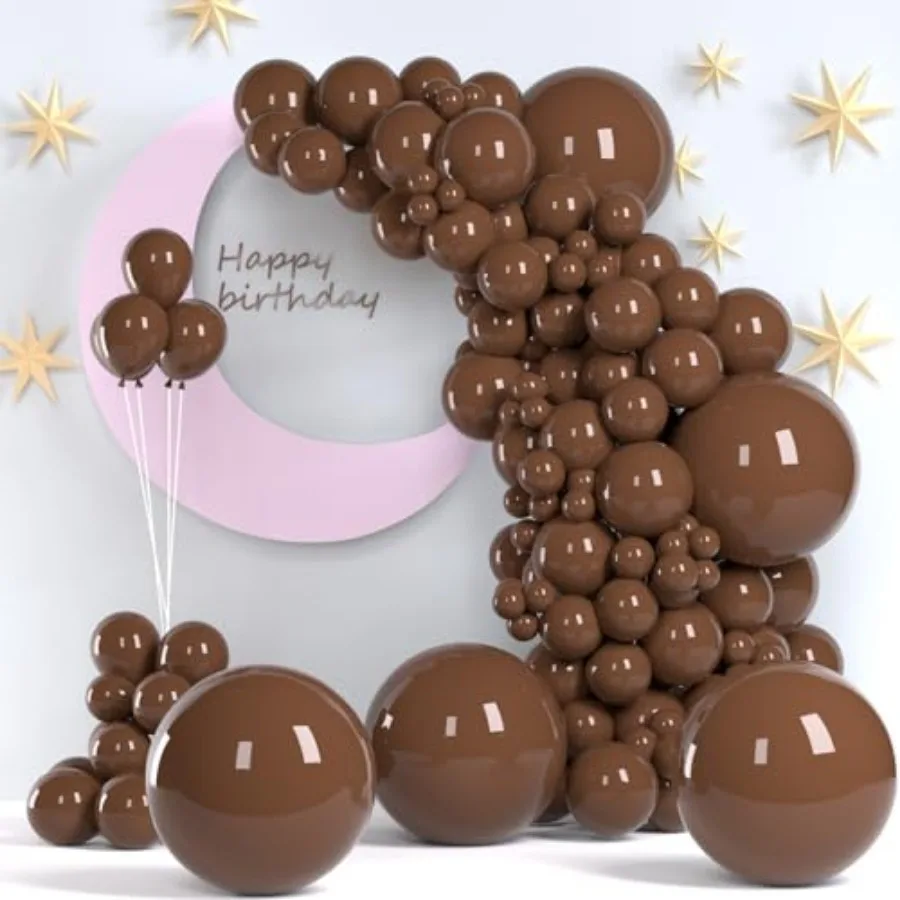 Dark Balloons, 140pcs 18 12 10 5 Inch Different Sizes Pack Party Latex Balloons for BOHO Birthday Halloween Holiday Balloon Gar
Dark Balloons, 140pcs 18 12 10 5 Inch Different Sizes Pack Party Latex Balloons for BOHO Birthday Halloween Holiday Balloon Gar