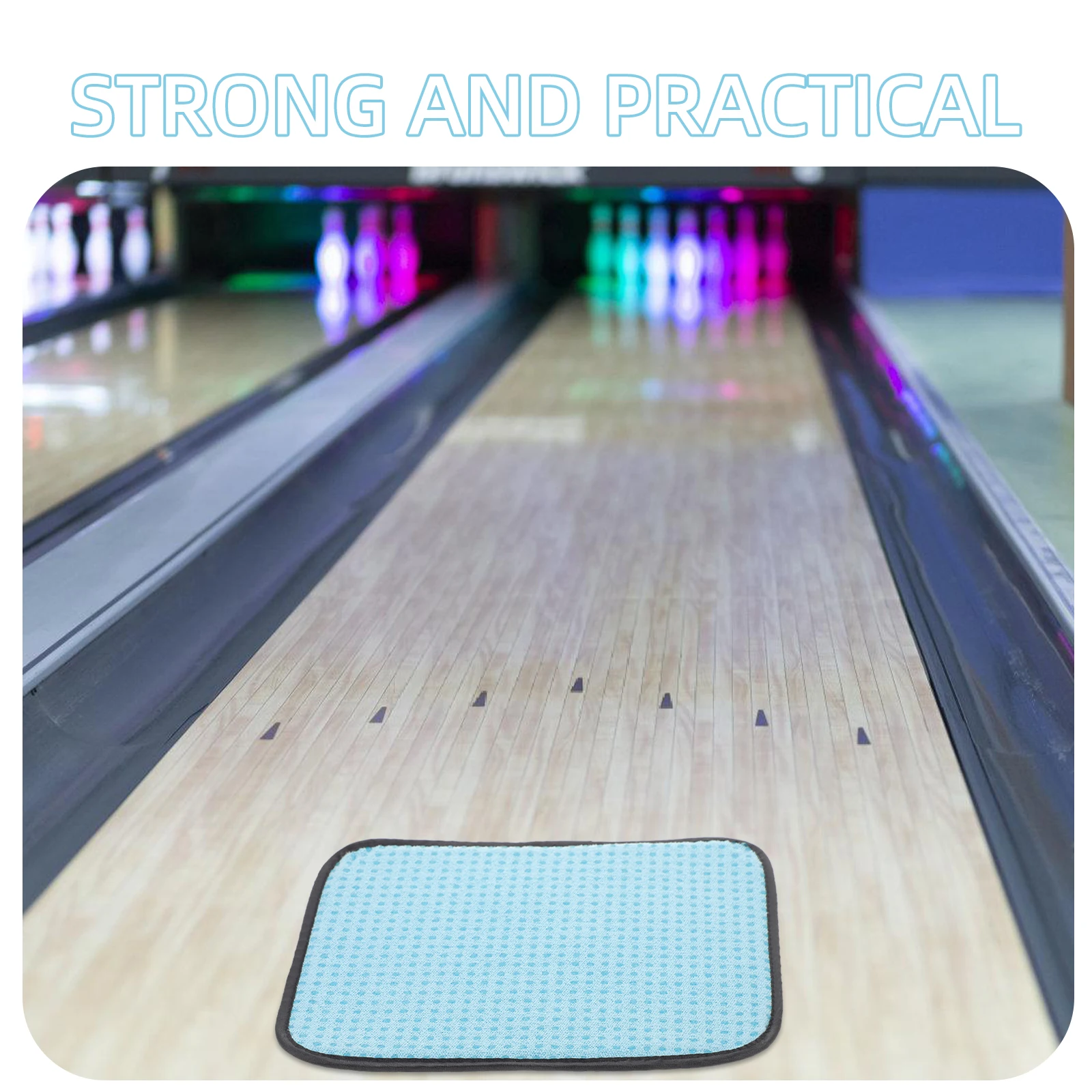 1pcs Bowling Ball Cleaner Anti Slip Pad 25x20cm Gray Compact Lightweight Polishing Towel For Bowling Accessories Entertainment
1pcs Bowling Ball Cleaner Anti Slip Pad 25x20cm Gray Compact Lightweight Polishing Towel For Bowling Accessories Entertainment