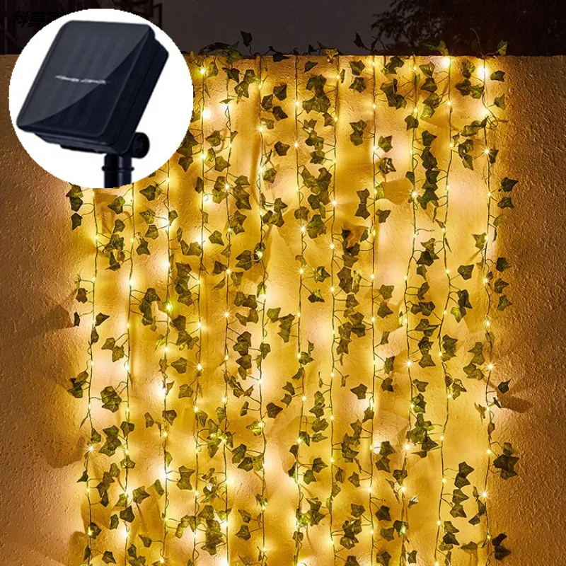 Outdoor Holiday Light Solar Light Leaf Garland for Garden Decor Mother's Day Graduation Christmas Wedding Decor Ramadan Easter
Outdoor Holiday Light Solar Light Leaf Garland for Garden Decor Mother's Day Graduation Christmas Wedding Decor Ramadan Easter