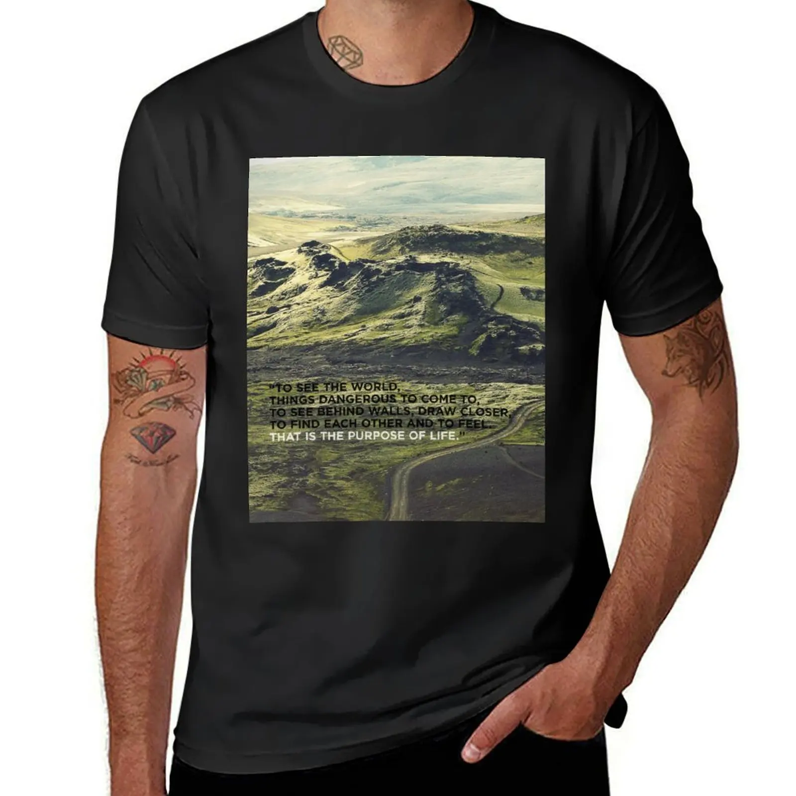 Life Magazine Motto T-Shirt summer clothes Blouse shirts graphic tees Aesthetic clothing black t-shirts for men
Life Magazine Motto T-Shirt summer clothes Blouse shirts graphic tees Aesthetic clothing black t-shirts for men