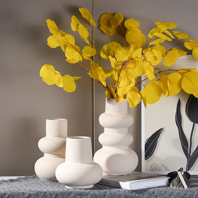 Raw white ceramic vase simple puring Home creative decoration Ceramic flower Vase Christmas new year valentine Mother day gift
Raw white ceramic vase simple puring Home creative decoration Ceramic flower Vase Christmas new year valentine Mother day gift