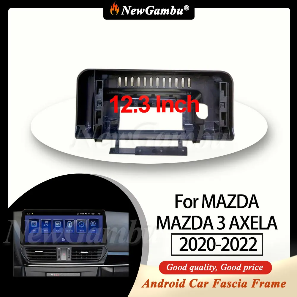 Рамка для автомобиля NewGambu 12,3 дюйма для MAZDA 3 AXELA 2020-2022, рамка для экрана Android, панель приборной панели, облицовка, декодер
Рамка для автомобиля NewGambu 12,3 дюйма для MAZDA 3 AXELA 2020-2022, рамка для экрана Android, панель приборной панели, облицовка, декодер