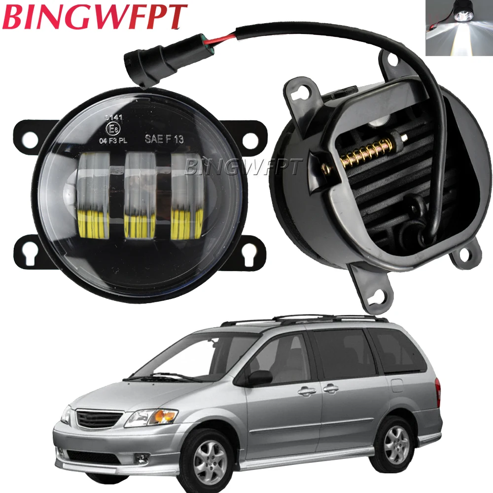 2PCS/Lot Fog Light For Mazda MPV II (LW) 1999-2006 For Honda Subaru Mazda BT-50 2012-2015 Car LED Lens DRL Fog Driving Lamp 12V
2PCS/Lot Fog Light For Mazda MPV II (LW) 1999-2006 For Honda Subaru Mazda BT-50 2012-2015 Car LED Lens DRL Fog Driving Lamp 12V