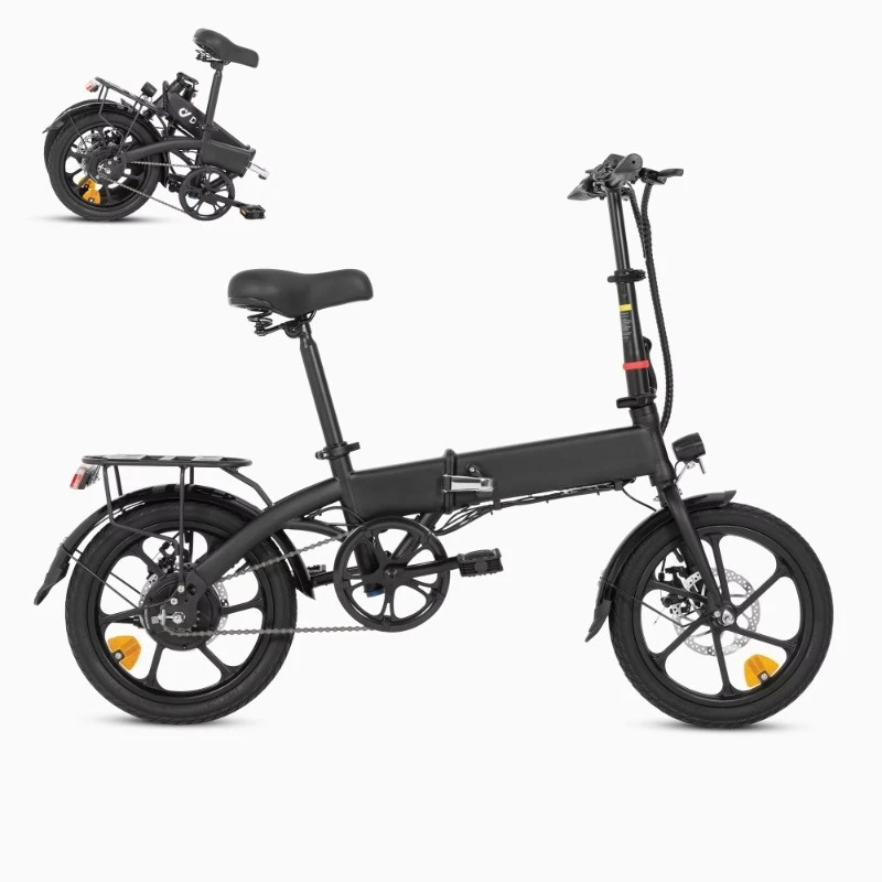 Most Popular 16-Inch Folding Electric Bicycle Mini EBike Bicicleta Lithium Battery Steel Lightweight Cycle E Bike for Adults
Most Popular 16-Inch Folding Electric Bicycle Mini EBike Bicicleta Lithium Battery Steel Lightweight Cycle E Bike for Adults