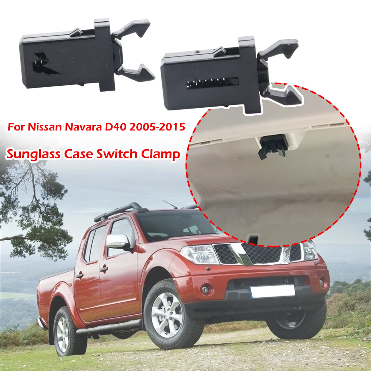 For Nissan Navara D40 2005-2015 Suspension Spring Clips Sunglass Case Switch Clamp Interior Roof Trash Can Lock Holder Buckle
For Nissan Navara D40 2005-2015 Suspension Spring Clips Sunglass Case Switch Clamp Interior Roof Trash Can Lock Holder Buckle