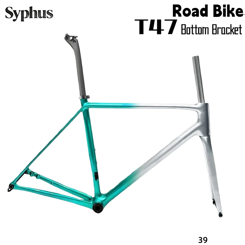 Syphus 2026 Carbon Road Bicycle Disc Brake Frame T47 Road Bike Frame 142*12mm Carbon Road Bike Frameset Road Bike
Syphus 2026 Carbon Road Bicycle Disc Brake Frame T47 Road Bike Frame 142*12mm Carbon Road Bike Frameset Road Bike
