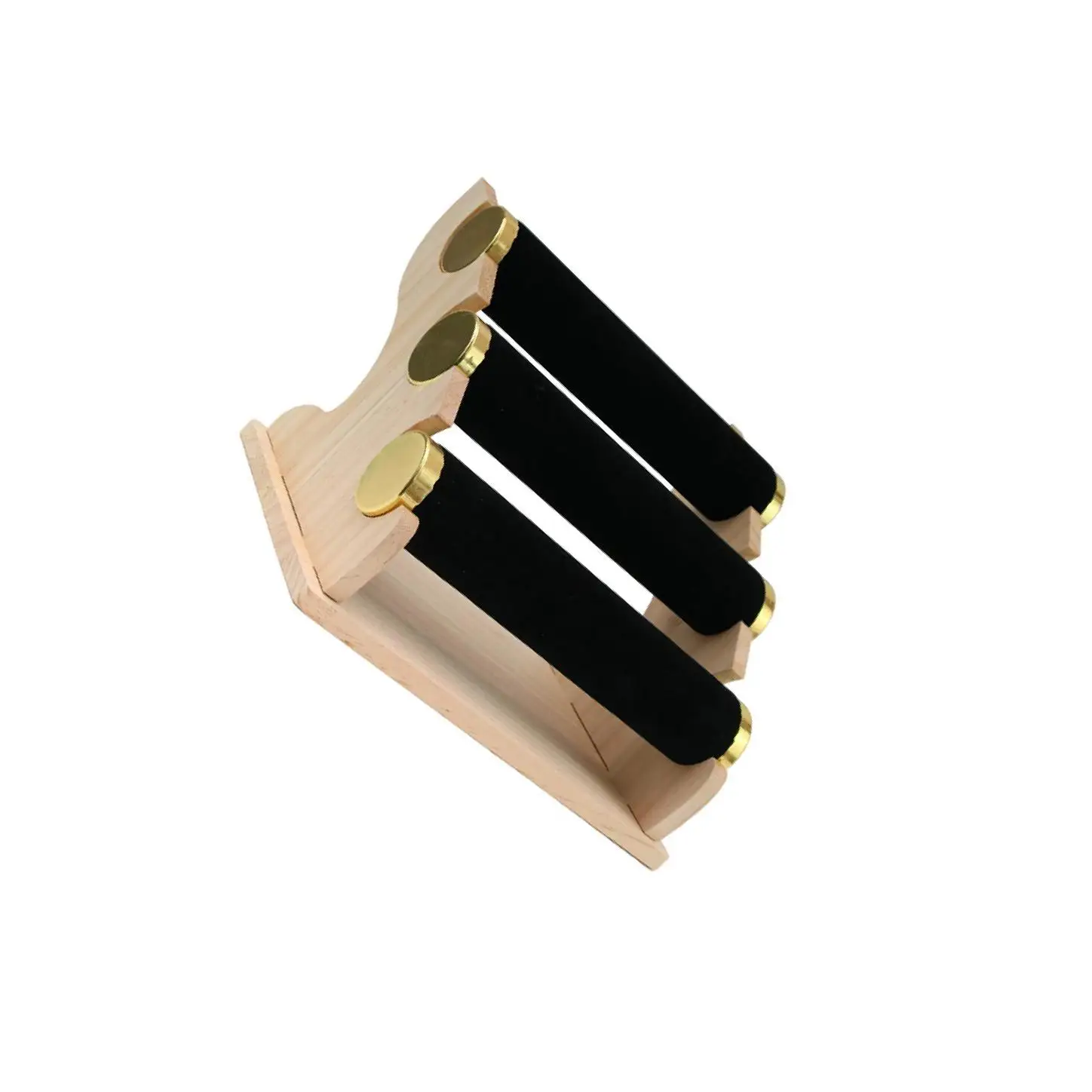 3 Tiers Jewelry Stand Bracelet Holder Velvet Watch Display Organizer Black
3 Tiers Jewelry Stand Bracelet Holder Velvet Watch Display Organizer Black