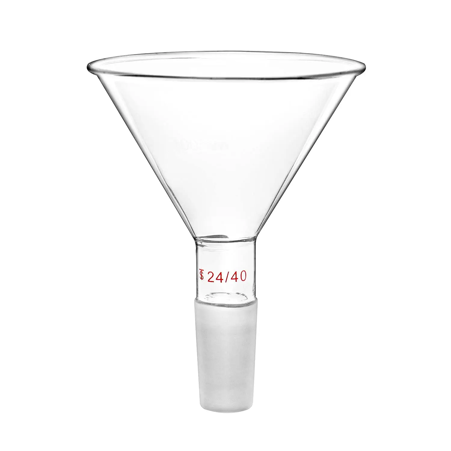 Glass Jointed Short Stem Powder Funnel, 100mm Top O.D, 24/40 Inner Joint for Lab
Glass Jointed Short Stem Powder Funnel, 100mm Top O.D, 24/40 Inner Joint for Lab