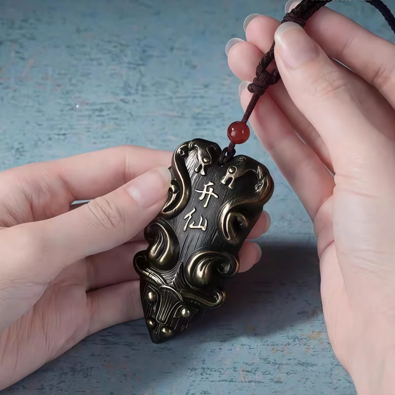 Copper Master Ordinary Sheng Xian Tokenmortal Ascends Immortality Pendant Exquisitely Crafted Collectible Gift Series Ornaments
Copper Master Ordinary Sheng Xian Tokenmortal Ascends Immortality Pendant Exquisitely Crafted Collectible Gift Series Ornaments