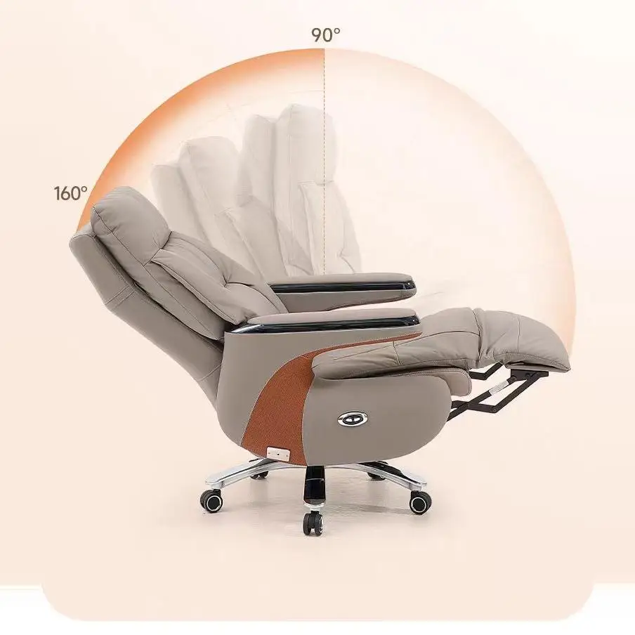 Comfortable Leather Seat Adjustable Height Swivel Design for Home Corporate Office Best Selling Ergonomic Office Chair
Comfortable Leather Seat Adjustable Height Swivel Design for Home Corporate Office Best Selling Ergonomic Office Chair