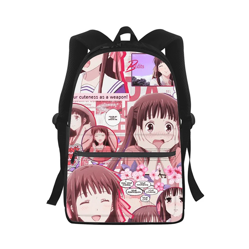 Anime Fruits Basket Men Women Backpack 3D Print Fashion Student School Bag Laptop Backpack Kids Travel Shoulder Bag
Anime Fruits Basket Men Women Backpack 3D Print Fashion Student School Bag Laptop Backpack Kids Travel Shoulder Bag