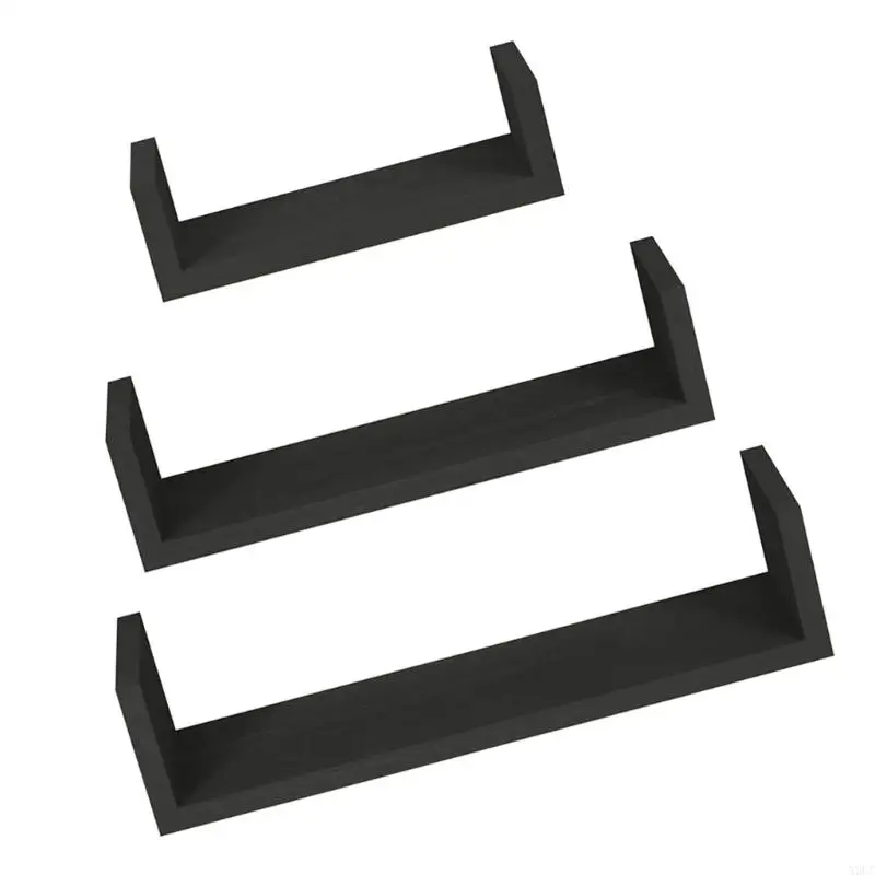 Pack of 3 Floating Shelves Set for Bathroom Kitchen Office Storage and Decoration Organization X3UC
Pack of 3 Floating Shelves Set for Bathroom Kitchen Office Storage and Decoration Organization X3UC