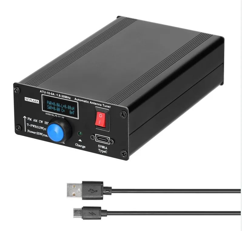 ATU-10-0A 1.8-30Mhz 20W Shortwave Automatic Antenna Tuner Shortwave Power Meter Standing Waves Meter
ATU-10-0A 1.8-30Mhz 20W Shortwave Automatic Antenna Tuner Shortwave Power Meter Standing Waves Meter