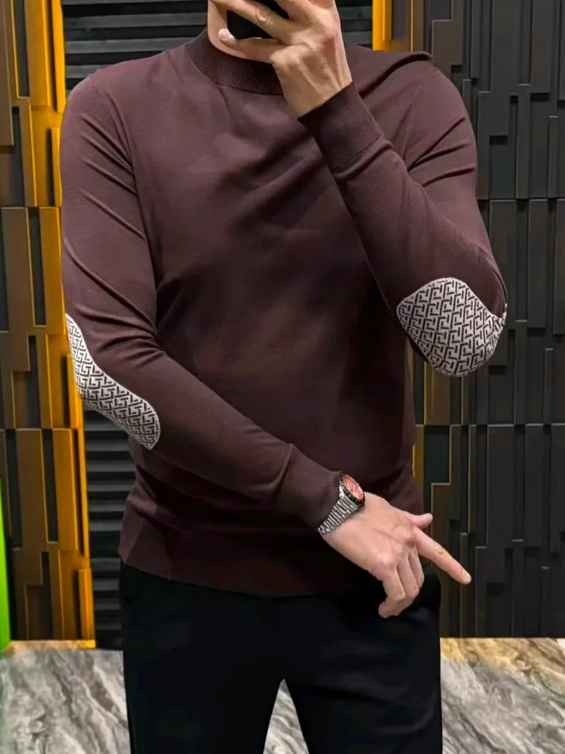 High Quali Faionable Men's Knitted Sweater round Ne Winter Busin Casual All-Match Sli New Arrival from China
High Quali Faionable Men's Knitted Sweater round Ne Winter Busin Casual All-Match Sli New Arrival from China