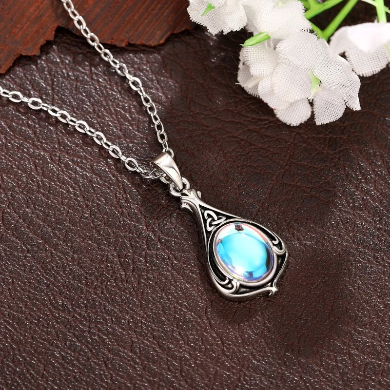 CAOSHI Fashion Blue Drop Shaped Necklace for Women Exquisite Wedding Party Accessories Elegant Retro Palace Style Jewelry Hot
CAOSHI Fashion Blue Drop Shaped Necklace for Women Exquisite Wedding Party Accessories Elegant Retro Palace Style Jewelry Hot